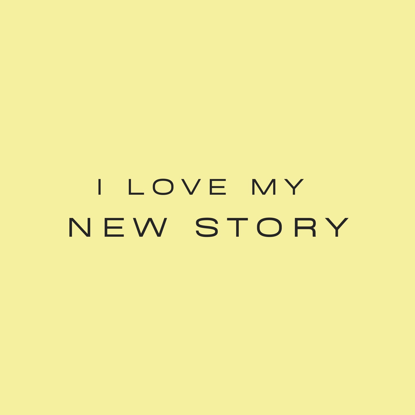 I Love My New Story Affirmations (Tape)